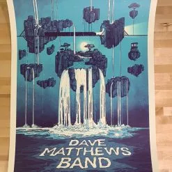 Gig Posters Dave Matthews Band - 2019 Matt Fleming Poster Sioux, SD
