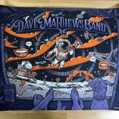 Gig Posters Dave Matthews Band - 2021 Darin Shock Poster Cincinnati, OH