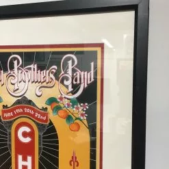 The Allman Brothers Band - 2002 Daniel Bretz Poster Chicago FRAMED 13 The Allman Brothers Band - 2002 Daniel Bretz Poster Chicago FRAMED