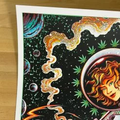 311 - 1996 Miles Tsang Poster Red Rocks Morrison, CO GREEN