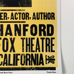 Willie Nelson - 2005 Hatch Show Print 5/4 Poster Hanford, CA Fox Theatre Gig Posters 12 Willie Nelson - 2005 Hatch Show Print 5/4 Poster Hanford, CA Fox Theatre Gig Posters