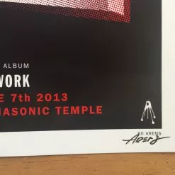 Queens Of The Stone Age - 2013 Kii Arens Poster Brooklyn New York QOTSA 10 Queens Of The Stone Age - 2013 Kii Arens Poster Brooklyn New York QOTSA