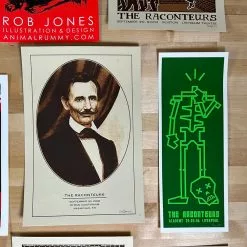 Rob Jones Handbill Collection - Hand Bill Poster Raconteurs Art Prints