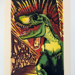 Phish - 2009 AJ Masthay Poster Red Rocks Morrison, CO Colorado