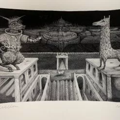 Art Prints Freda And The Hidden City - 2021 David Welker Poster, Art Print