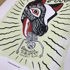 Los Lobos - 2010 Carlos Hernandez Poster Dallas, TX, Granda Theater 6 Los Lobos - 2010 Carlos Hernandez Poster Dallas, TX, Granda Theater