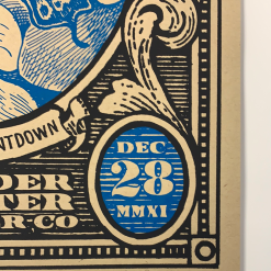 Yonder Mountain String Band - 2011 Johnny Sampson Poster Boulder, CO N2 Colorado