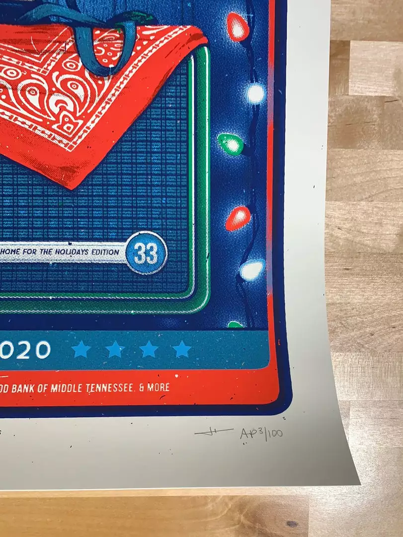 Half Hazzard Press Billy Strings - 2020 Half Hazard Poster String The Halls Gig Posters 7 Half Hazzard Press Billy Strings - 2020 Half Hazard Poster String The Halls Gig Posters