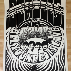 Gig Posters The Beatles - 1967 Jim Phillips Poster 2nd Edition/220 S/N With COA 10 Gig Posters The Beatles - 1967 Jim Phillips Poster 2nd Edition/220 S/N With COA
