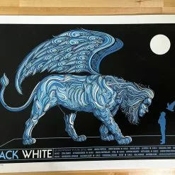 Jack White - 2012 Todd Slater Poster European Tour