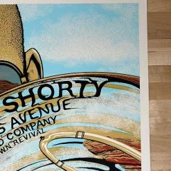 Trombone Shorty - 2017 Neal Williams Poster Red Rocks Morrison, CO Colorado