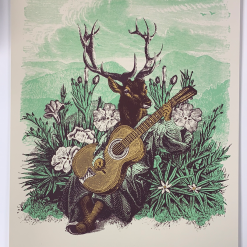 The Lumineers - 2013 Nate Duval Poster Morrison, CO Red Rocks