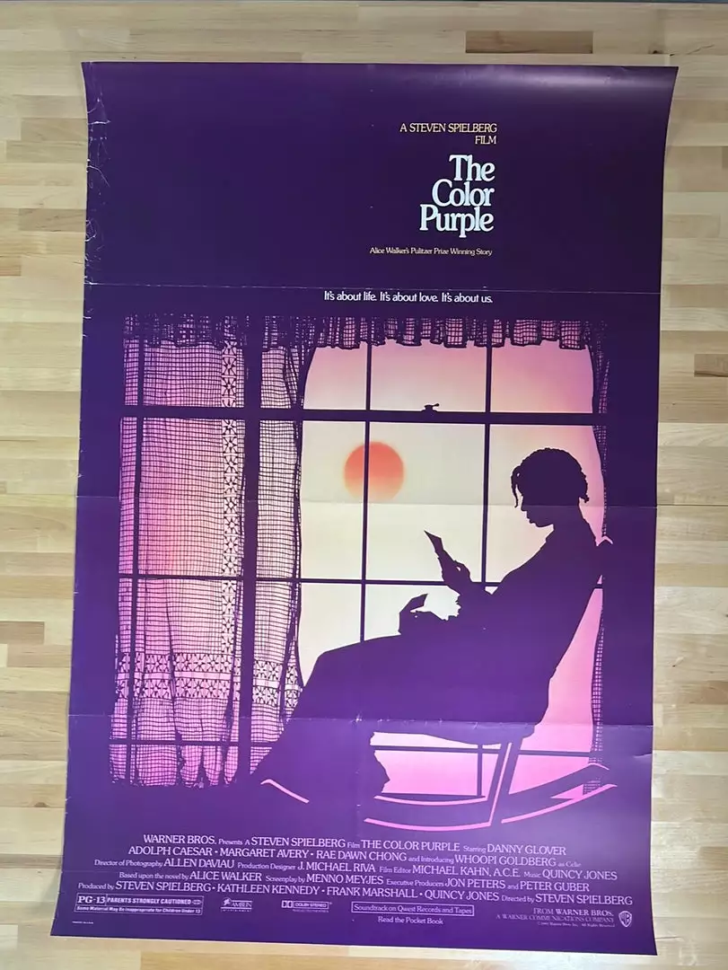 Sold Out Posters Movie/TV Posters The Color Purple - 1985 One Sheet Movie Poster Original Vintage 27x40 4 Sold Out Posters Movie/TV Posters The Color Purple - 1985 One Sheet Movie Poster Original Vintage 27x40