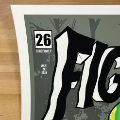Foo Fighters - 2021 Brian Methe Poster Cincinnati, OH Gig Posters 10 Foo Fighters - 2021 Brian Methe Poster Cincinnati, OH Gig Posters