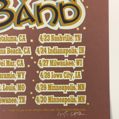 Yonder Mountain String Band - 2005 Gary Houston Poster Spring Tour