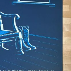 Billy Strings - 2021 Mike Tallman Poster Grand Rapids, MI 12/30 AP