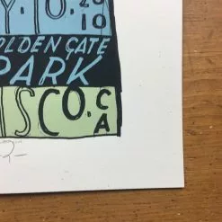 Flatstock 25 - 2010 Jay Ryan Poster San Francisco, CA Golden Gate Park Art Prints