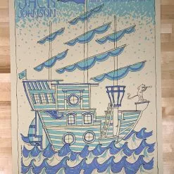 Jack Johnson - 2010 Todd Slater Poster Camden, NJ Susquehanna Bank Center