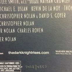 The Dark Knight Rises - 2012 Olly Moss Poster San Diego, CA Comic-Con Movie/TV Posters