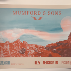 Sold Out Posters Mumford & Sons - 2019 Poster Mexico City Gentlemen Of The Road Gig Posters 9 Sold Out Posters Mumford & Sons - 2019 Poster Mexico City Gentlemen Of The Road Gig Posters