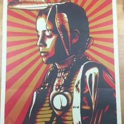 Art Prints The Black Hills Are Not For Sale - 2012 Shepard Fairey Art Print Poster