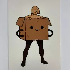 Art Prints Puppy Boxo - 2020 Mike Mitchell Poster Print SUPERs