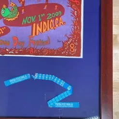 Phish - 2009 Jim Pollock Poster Indio, CA Festival 8, Framed Empire Polo Club