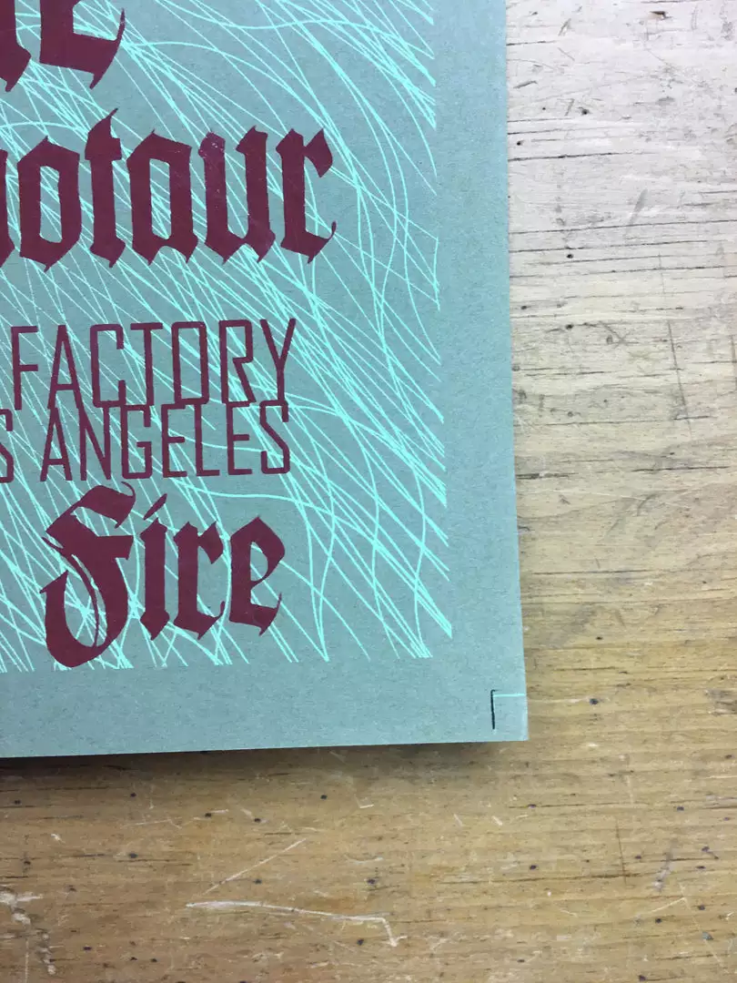 Goatsnake - 2005 Stephen Kasner Poster Hollywood, CA Knitting Factory Gig Posters 8 Goatsnake - 2005 Stephen Kasner Poster Hollywood, CA Knitting Factory Gig Posters