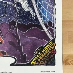 Yonder Mountain String Band - 2007 Robert Marx Poster The Fillmore Denver, CO 12/29 Colorado