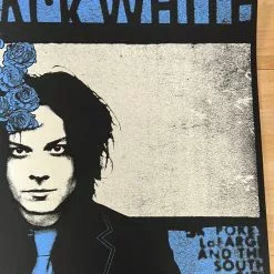 Gig Posters Jack White - 2012 Rob Jones Poster Radio City New York N2