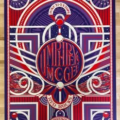 Umphrey's McGee - 2019 Derek Perez Poster Morrison, CO Red Rocks Amphitheatre
