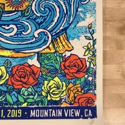 Gregg Gordon Gig Posters Dead & Company - 2019 Gigart Poster Mountain View, CA