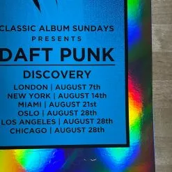 Daft Punk - 2016 Tim Doyle Poster Discovery FOIL