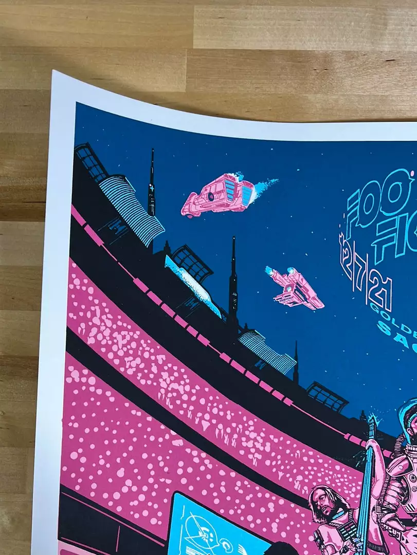 Foo Fighters - 2021 Jason Malmberg Poster Sacramento, CA 5 Foo Fighters - 2021 Jason Malmberg Poster Sacramento, CA