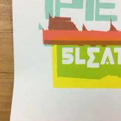 Ames Brothers Pearl Jam - 2003 Ames Design Poster Hershey, PA Hershey Park Stadium