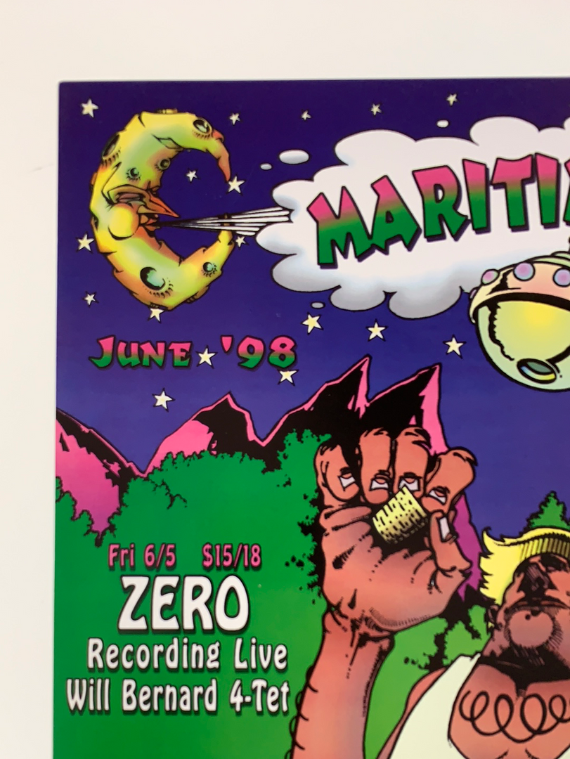 Sold Out Posters MHP 47 Maritime Hall - 1998 Poster June Zero, Soulbrain San Fran 1st Gig Posters 5 Sold Out Posters MHP 47 Maritime Hall - 1998 Poster June Zero, Soulbrain San Fran 1st Gig Posters