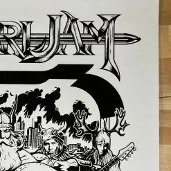 Ames Brothers Gig Posters Pearl Jam - 2014 Ames Bros Poster St. Paul, MN Xcel Energy Center NIGHT RAID