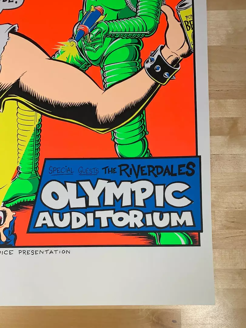 Gig Posters Green Day - 1995 Chris Coop Poster Los Angeles, CA 1st Olympic Auditorium 7 Gig Posters Green Day - 1995 Chris Coop Poster Los Angeles, CA 1st Olympic Auditorium