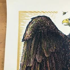 The Avett Brothers - 2014 Zeb Love Poster Salt Lake City, UT, Red Butte Garden