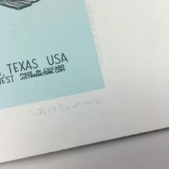 Flatstock 43 - 2014 Justin Santora Poster Austin, TX Austin Convention Center Art Prints