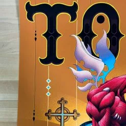 Tool - 2014 Alex Arizmindi Poster Mexico City Palacio De Los Deportes