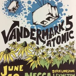 Vandermark 5 - 2004 Cricket Press Poster Lexington, KY Mecca Gig Posters