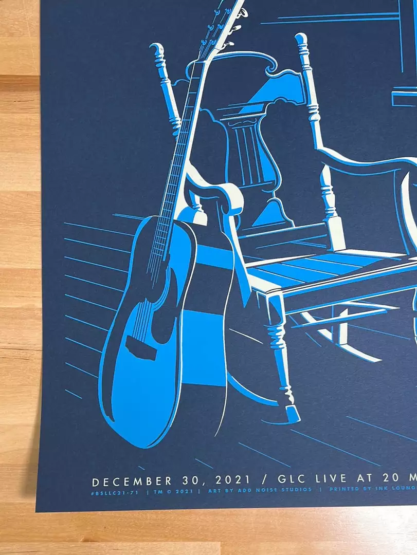 Gig Posters Billy Strings - 2021 Mike Tallman Poster Grand Rapids, MI 12/30 1st 8 Gig Posters Billy Strings - 2021 Mike Tallman Poster Grand Rapids, MI 12/30 1st