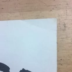 Uranium Savage - 1975 Kerry Awn Poster Austin, TX Soap Creek Saloon Gig Posters