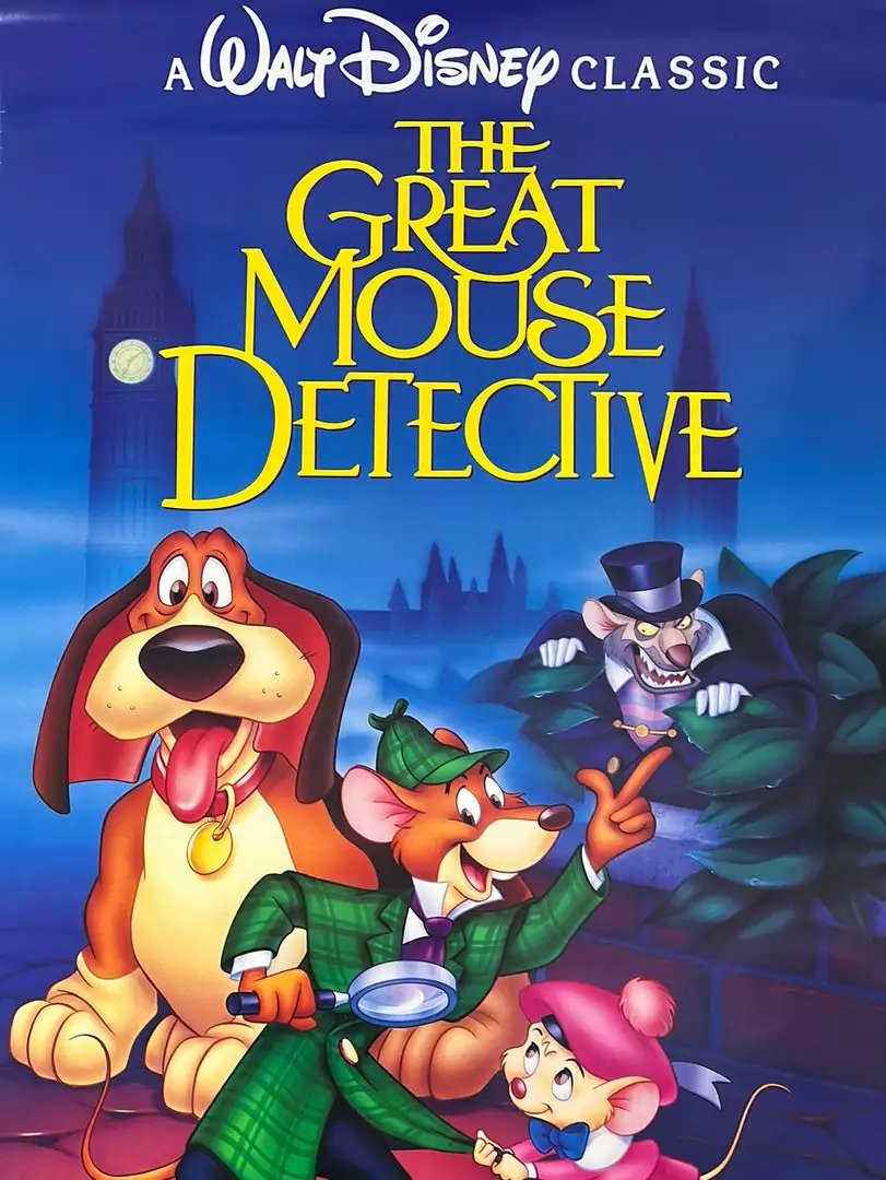 Sold Out Posters The Great Mouse Detective - 1986 Video Promo Movie Poster Original Vintage 3 Sold Out Posters The Great Mouse Detective - 1986 Video Promo Movie Poster Original Vintage