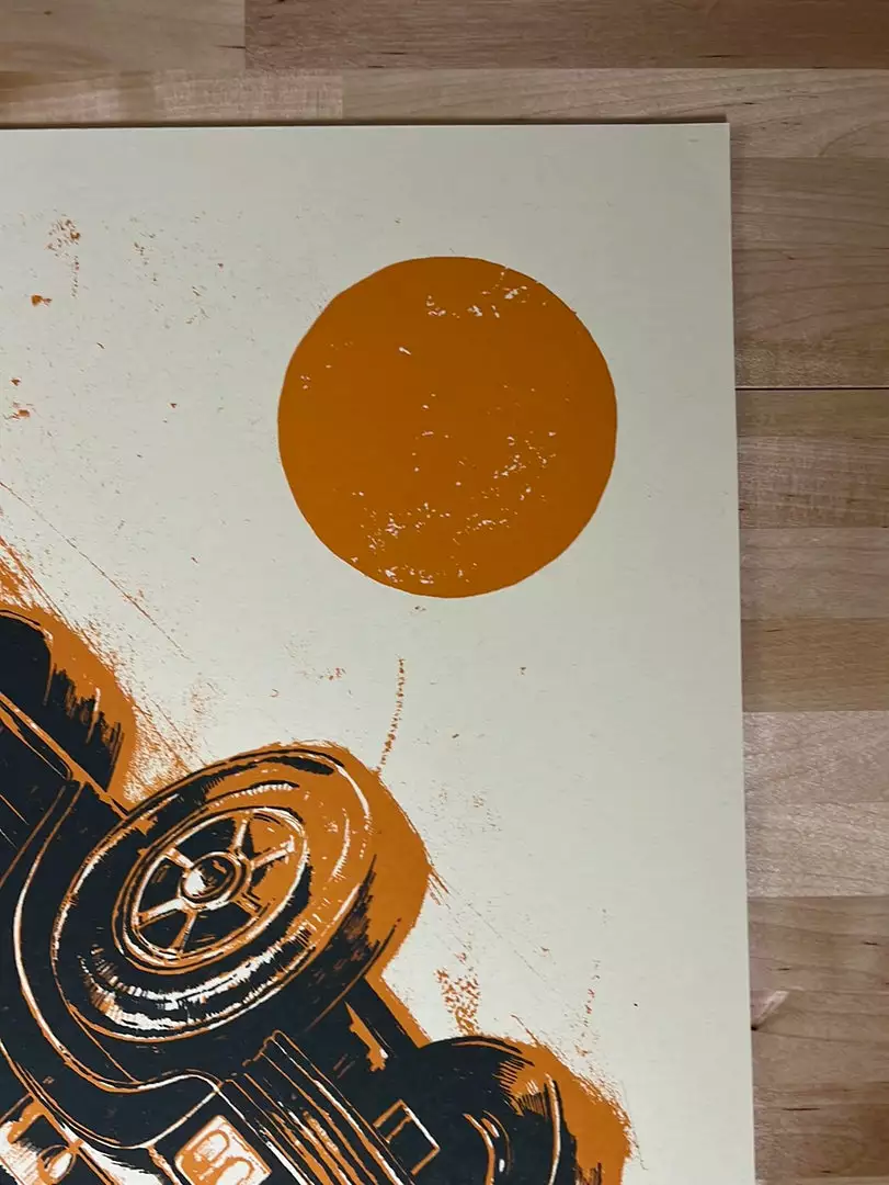 The Black Keys - 2012 John Vogl Poster Portland, ME Gig Posters 6 The Black Keys - 2012 John Vogl Poster Portland, ME Gig Posters