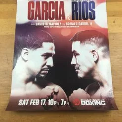Sold Out Posters Boxing - 2018 Poster Garcia Vs Rios Benavidez Vs Gavril II