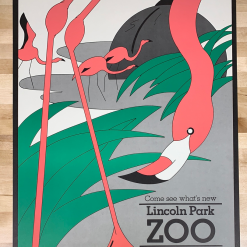 Sold Out Posters Lincoln Park Zoo - 1970's Art Print Poster Original Vintage 9 Sold Out Posters Lincoln Park Zoo - 1970's Art Print Poster Original Vintage