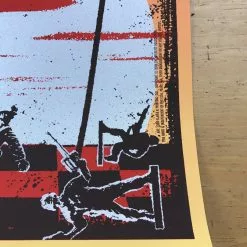 Gig Posters Pearl Jam - 2006 Todd Slater Poster CCFA Australia Hawaii SE SILVER