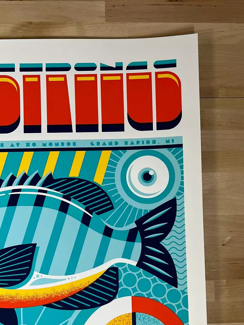 Billy Strings - 2021 Mike Tallman Poster Grand Rapids, MI 12/31 AP 6 Billy Strings - 2021 Mike Tallman Poster Grand Rapids, MI 12/31 AP